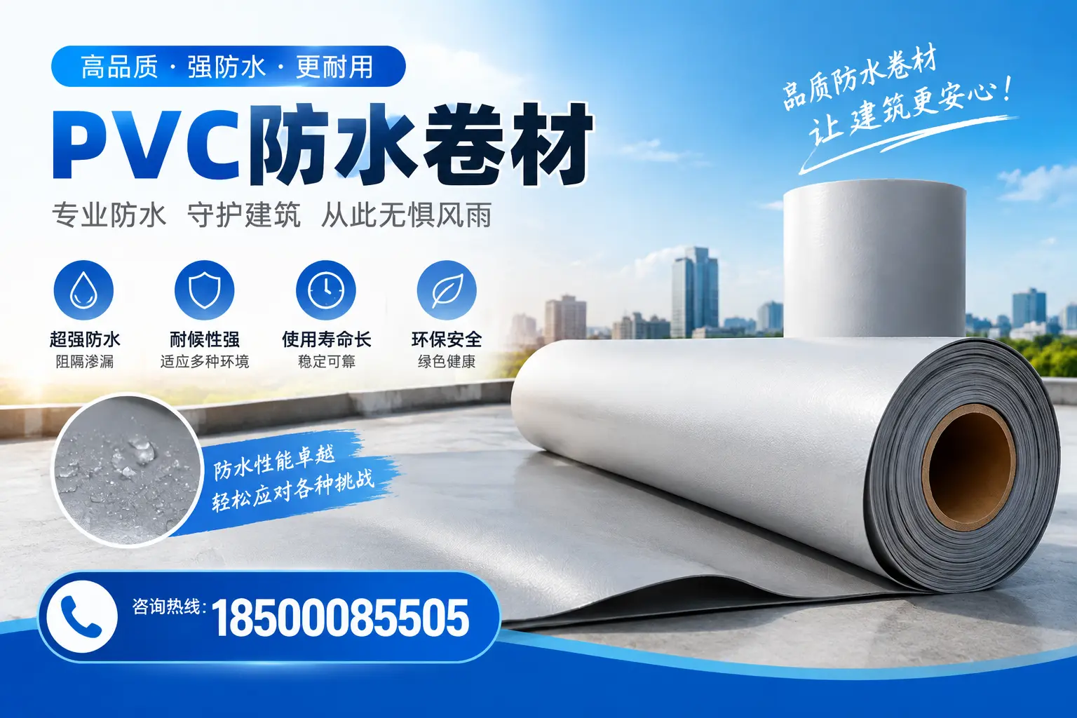 如何选择高质量的PVC防水卷材？焦作消费者必看指南